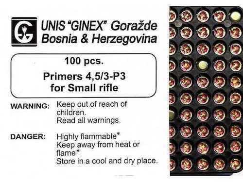 Ginex - Small Rifle Primer